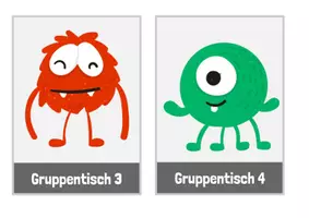 Vorschau - Bildkarten - Monster: Tischkarten und Monsterrennen für den Klassenraum - Seite 2