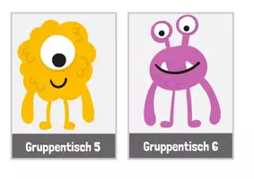 Vorschau - Bildkarten - Monster: Tischkarten und Monsterrennen für den Klassenraum - Seite 3