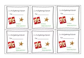 Vorschau - Bildkarten - Gratis Weihnachtsgeschenk Aufgabengutscheine - Seite 2