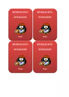 Vorschau - Spiele - Weihnachten Activity Spiel - Deckblatt