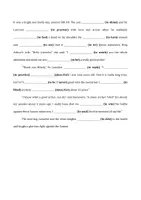 Vorschau - Arbeitsblätter - Mixed Tenses (Exercises with Solutions) Past. Present. Future. - Seite 3