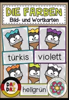 Vorschau - Bildkarten - DIE FARBEN - Bild- und Wortkarten (DAF/DAZ) - Deckblatt