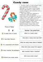 Vorschau - Spiele - ❅ Christmas / Weihnachten ❅ stories: Santa Claus, Rudolph, Candy cane, Turkey, Gifts. Answer the question. - Seite 3