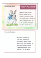 Vorschau - Aufgabenkarten - Abschreibkartei Ostern, Frühling, 12 Texte und Gedichte, Klasse 1–4 - Seite 3