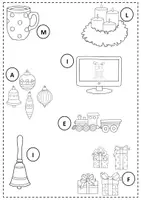 Vorschau - Arbeitsblätter - Mini-Lesespur Weihnachten (3-fach differenziert) - Seite 3