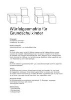 Vorschau - Arbeitsblätter - Gedrehte Würfeltürme 1 - Seite 1