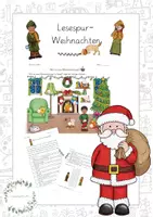 Vorschau - Arbeitsblätter - Lesespur / Lesespurgeschichte - Weihnachten (zweifach differenziert) - Deckblatt