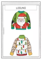 Vorschau - Arbeitsblätter - Colours & Numbers - Weihnachtspullover - Seite 2