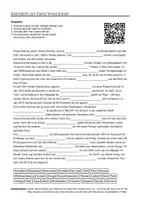 Vorschau - Arbeitsblätter - Arbeitsblätter zum Thema "Ariana Grande" + Lösung & MP3 + Infografik - Deckblatt