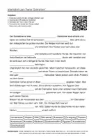 Vorschau - Arbeitsblätter - Arbeitsblätter zum Thema "Dalmatiner" + Lösung & MP3 + - Deckblatt