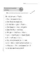 Vorschau - Test - 5 Stolperwörter-Lesetests Klasse 1/2 (mit Lösungen) - Seite 3