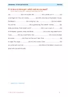 Vorschau - Arbeitsblätter - to have got and to be - Simple worksheet - Seite 2