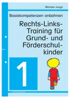 Vorschau - Arbeitsblätter - Rechts-Links-Training für Grund- und Förderschulkinder - KOMPLETTPAKET - Deckblatt
