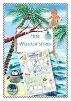 Vorschau - Arbeitsblätter - Meine Weihnachtsferien (geeignet für Klasse 3-8) - Deckblatt