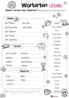Vorschau - Arbeitsblätter - Winterliche Wortarten: Nomen, Verben, Adjektive - Seite 3