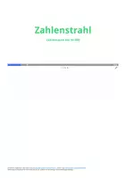 Vorschau - Arbeitsblätter - Zahlenstrahl - Zahlenraum bis 10000 - Deckblatt