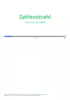 Vorschau - Arbeitsblätter - Materialpaket Zahlentrahl - Zahlenraum bis 1 Mio H5P - Deckblatt
