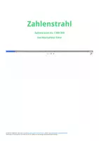 Vorschau - Arbeitsblätter - Zahlenstrahl - Zahlenraum bis 1 000 000 Nachbarzahlen einer - Deckblatt