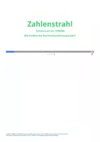 Vorschau - Arbeitsblätter - Materialpaket Zahlentrahl - Zahlenraum bis 1 Mio H5P - Seite 1