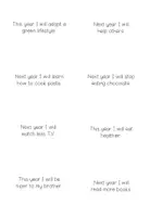 Vorschau - Aufgabenkarten - New Year's Resolutions - Jumbled Sentences (Task Cards) Will-Future - Seite 2