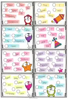 Vorschau - Aufgabenkarten - New Year's Resolutions - Jumbled Sentences (Task Cards) Will-Future - Seite 3