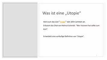 Vorschau - Unterrichtsreihen - Ferne Welten: Utopien und Dystopien (Unterrichtsideen und Impulse) - Seite 3