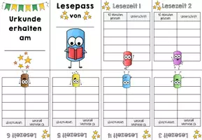 Vorschau - Fördermaterial/Inklusion - Lesemotivation - Lesepass Chalkys - Seite 2