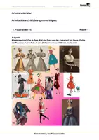 Vorschau - Arbeitsblätter - Entwicklung der Frauenrechte - Arbeitsblätter mit Lösungen - Deckblatt