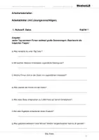 Vorschau - Arbeitsblätter - Big Data - Arbeitsblätter mit Lösungen - Deckblatt