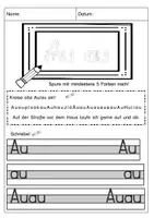 Vorschau - Arbeitsblätter - Lauteinführung Au - Seite 2