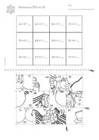 Vorschau - Arbeitsblätter - Rechenpuzzle Winter | ZR100 | ZE+E | ZE-E mit ZÜ - Seite 3