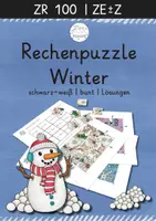 Vorschau - Arbeitsblätter - Rechenpuzzle Winter | ZR100 | ZE+Z | ZE-Z - Deckblatt