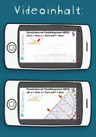 Vorschau - Videos - Homeschooling | Konstruktion Parallelogramm | beide Diagonalen und eine Seite gegeben - Seite 3