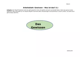 Vorschau - Arbeitsblätter - Einführungsstunde Gewissen - Seite 3