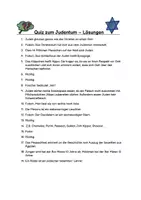 Vorschau - Arbeitsblätter - Quiz Judentum - Seite 3