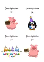 Vorschau - Stundenentwürfe - Geburtstagsritual: Erklärung und Vorlage Geburtstagsbüchlein (editierbar) - Seite 3