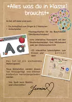 Vorschau - Arbeitsblätter - Buchstaben Puzzle - Von A bis Z in der 1. Klasse Deutsch - Seite 3