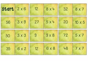 Vorschau - Spiele - Domino zum kleinen Einmaleins - Seite 2