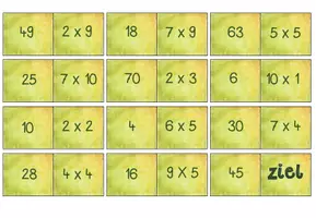 Vorschau - Spiele - Domino zum kleinen Einmaleins - Seite 3