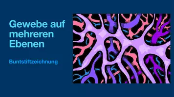 Vorschau - Stundenentwürfe - Kunstprojekt „Gewebe auf mehreren Ebenen“ – Raumdarstellung durch Überschneidung - Seite 1