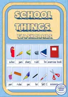 Vorschau - Bildkarten - Flashcards - SCHOOL THINGS More 1 Unit 2 - Deckblatt
