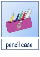 Vorschau - Bildkarten - Flashcards - SCHOOL THINGS More 1 Unit 2 - Seite 2