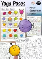 Vorschau - Arbeitsblätter - Yoga Poses - Poster und Arbeitsblätter - Deckblatt