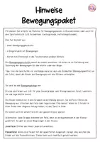 Vorschau - Anderer Materialtyp - Bewegungspaket Schneemann (Bewegungsbingo, Bewegungsgeschichte) - Seite 1