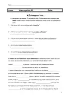 Vorschau - Klassenarbeiten - Klassenarbeit À Plus 4 Échanges, mit Lösungen - Deckblatt
