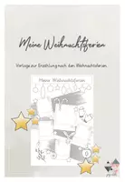Vorschau - Mal- und Bastelvorlagen - Meine Weihnachtsferien - Deckblatt