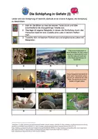 Vorschau - Arbeitsblätter - Die Schöpfung wahren/ Die Schöpfung in Gefahr - Seite 1