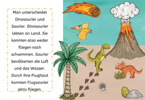 Vorschau - Arbeitsblätter - Interaktive PDF - Lesetext und Arbeitsblatt (Dinos) - Seite 3