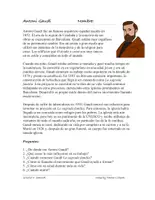 Vorschau - Text - Antoní Gaudí y La sagrada familia Lectura: Spanische Lesung - Deckblatt