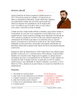 Vorschau - Text - Antoní Gaudí y La sagrada familia Lectura: Spanische Lesung - Seite 1